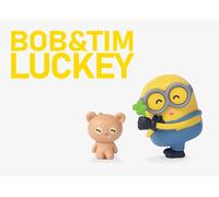 MINIONS Lucky Bob & Tim Deodorante per auto 2 ml | Profumo verde fresco | Aut...