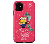 Minions Merry Mayhem Funny Holiday Custodia per iPhone 11