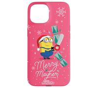 Minions Merry Mayhem Funny Holiday Custodia per iPhone 15