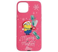 Minions Merry Mayhem Funny Holiday Custodia per iPhone 15 Plus