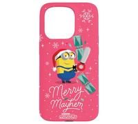 Minions Merry Mayhem Funny Holiday Custodia per iPhone 15 Pro