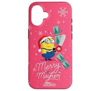 Minions Merry Mayhem Funny Holiday Custodia per iPhone 16