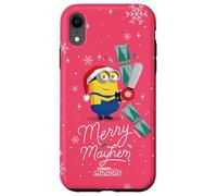 Minions Merry Mayhem Funny Holiday Custodia per iPhone XR