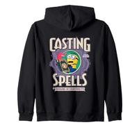 Minions & Monsters Casting Spells Felpa con Cappuccio