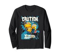 Minions & Monsters Caution Maglia a Manica