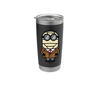 Minions Monsters Invisible Man Halloween Bicchiere termico in acciaio inox doppia parete