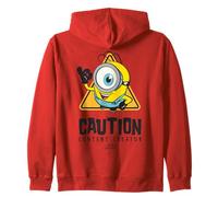 Minions & Monsters James Caution Content Creator Felpa con Cappuccio