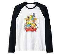Minions & Monsters Show Me That Smile Maglia con Maniche Raglan