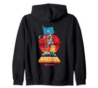 Minions & Monsters Space Invasion Felpa con Cappuccio