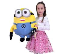 Minions Peluche fino a 70cm Grande con Occhiali The Rise of Gru Originale