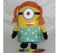 MINIONS Peluche MINION 25cm A SCELTA AMISH COLF TRECCINE Film CATTIVISSIMO ME