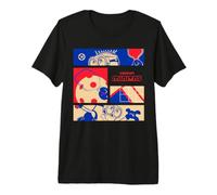 Minions Retro Sports Collage Maglietta Premium