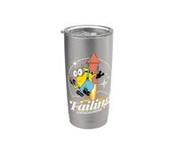 Minions Rocket Falling Upwards Bicchiere termico in acciaio inox doppia parete
