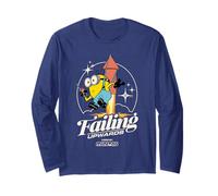 Minions Rocket Falling Upwards Maglia a Manica