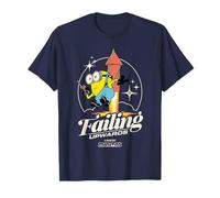 Minions Rocket Falling Upwards Maglietta