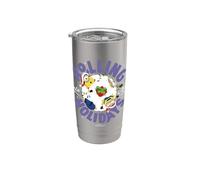 Minions Rolling Into the Holidays Bicchiere termico in acciaio inox doppia parete