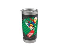 Minions Sliding Into The Holidays Bow Bicchiere termico in acciaio inox doppia parete