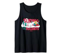 Minions Sliding Into The Holidays Winter Canotta