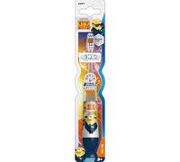 Minions - Spazzolino da denti lampeggiante per bambini, con timer lampeggiante di 2 minuti, setole morbide, manico confortevole e ventosa, ideale per bambini dai 3 anni in su