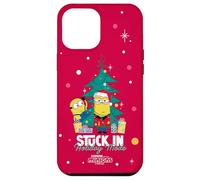 Minions Stuck In Holiday Mode Festive Custodia per iPhone 12 Pro Max