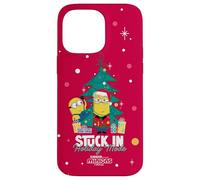 Minions Stuck In Holiday Mode Festive Custodia per iPhone 14 Pro Max