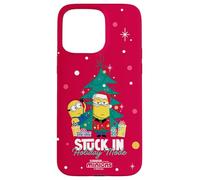 Minions Stuck In Holiday Mode Festive Custodia per iPhone 15 Pro Max