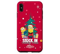 Minions Stuck In Holiday Mode Festive Custodia per iPhone XS Max