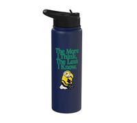 Minions The More I Think Front & Back Stainless Steel Insulated Water Bottle