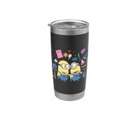 Minions torna a scuola schizzato Bicchiere termico in acciaio inox doppia parete