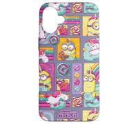 Minions Unicorn Adventure All Over Print Custodia per iPhone 16 Plus