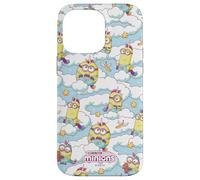 Minions Unicorn Magic All Over Print Custodia per iPhone 14 Pro Max