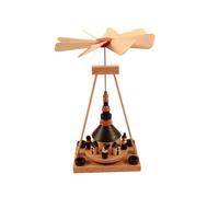 Minipiramide Chiesa 13 Cm Pyramide Tavolo Seiffen NUOVA Pyramide Natale