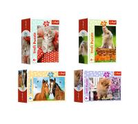 Minipuzzle 54 pezzi con cuccioli