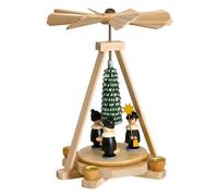 Minipyramide Coro Colorato Bxhxt 11x15x11cm Nuovo Holzpyramide