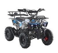 Miniquad ATV KXD Mini Hunter M8ES Ruota 6"-Azzurro