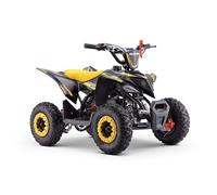 MINIQUAD Benzina 49CC Bambino, RATTE-R6-BN, Giallo, bambini dai 4 ai 10 anni