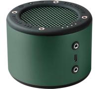 MINIRIG 4 - Altoparlante wireless Bluetooth portatile, suono e bassi potenti, all'aperto, viaggi e uso domestico, 100 ore di batteria, ricarica rapida USB C, vivavoce integrato e powerbank (verde)