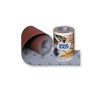 Minirotolo autoaggrappante di carta abrasiva RM-Saitac-Velcrato-AW-D 115x5 120-P - Sait