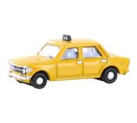 Minis by Lemke LC61515 N Auto modello Fiat 128, taxi, giallo