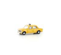 Minis by Lemke LC61515 N Auto modello Fiat 128, taxi, giallo