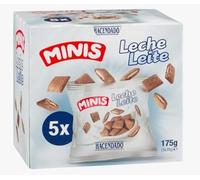 Minis Cereali Ripieni al Latte, Confezione da 5 Porzioni, 175g, pack 4