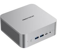 MINIS FORUM M1 Pro-125H Barebone AI Mini PC, Intel Core Ultra 5 125H (14 core/18 fili, fino a 4,5 GHz), USB 4/Raid/OCuLink/Wi-FI 7/BT 5.4, schermo 4K Quad
