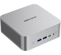 MINIS Forum Mini PC M1 Pro-285H AI con processore Intel Core Ultra 9 285H, 16C/16T fino a 5,4 GHz, USB4, Raid, OCuLink, Wi-Fi 7, BT 5.4, Display Quad 4K, Senza RAM né SSD