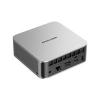 MINISFORUM AI X1-255 Mini PC, AMD Ryzen 7 255 (8C / 16T, fino a 4,9 GHz), 32 GB DDR5 RAM 1 TB M.2 SSD, HDMI/DP / USB4 (4K @ 120Hz), USBA X 3, 2.5G LAN, WI-FI 7 / BT5.4,Oculink Support