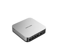 MINISFORUM AI X1 Pro Mini PC, processore AMD Ryzen AI 9 HX 370 a 12 core fino a 5,1 GHz, AMD Radeon 890M, 32 GB DDR5 / 1 TB SSD, HDMI/DP/USB4 x 2, USB 3.2 x 2, 2.5G RJ45 x 2, WiFi 7, BT5.4
