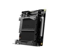MINISFORUM BD795i SE Barebone con Mini ITX PC, AMD Ryzen 9 7945HX, 16 C/32 T, fino a 5,4 GHz, PCIe 5.0 x16 Slot, Dual PCIe4.0 M.2 Supporto, DDR5,8K Triple Output (HDMI/DP/USB-C), RJ45 2.5G, USB 3..0 2