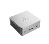 MINISFORUM Mini PC UM870 Slim, AMD Ryzen 7 8745H 8C/16T fino a 4,9 GHz, versione Barebone senza DDR5/PCIe4.0 SSD/OS, scheda grafica AMD Radeon 780M, HDMI/USB 4/DP, RJ45 2,5G, WiFi, BT