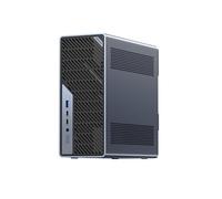 MINISFORUM MS-02 Ultra Workstation Core Ultra 9 285HX(24C/24T) Barebone Mini PC, HDMI|USB4|2xUSB4 V2 Output, 4x DDR5 SO-DIMM Slot, 4x SSD Slot, 2x25G SFP+, 1x10G RJ45, 1x2.5G RJ45 Port, WiFi7/BTT 5.4