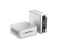 MINISFORUM NAB9S Mini PC, processore Core i9-13900HK 14C/20T fino a 5,4 GHz, grafica Intel Iris Xe, 2 x HDMI / 2 x USB-C, 2 x LAN 2,5G RJ45, 16 GB DDR4 / 500 GB PCIe 4.0 SSD, slot HDD, Wifi6E, BT5.2