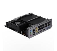 MINISFORUM Scheda madre BD790I X3D Mini ITX, AMD Ryzen 9 7945HX3D integrata, fino a 5,4 GHz, 16C/32T, 144MB di cache, PCIe 5.0 x16 Slot, 2 slot PCIe 5.0 M.2, DDR5, HDMI/DP/USB-C, WiFi 6E/BT 5.3